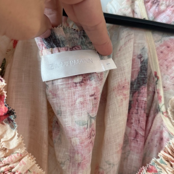 Zimmermann Floral Linen Dress - Picture 2 of 4